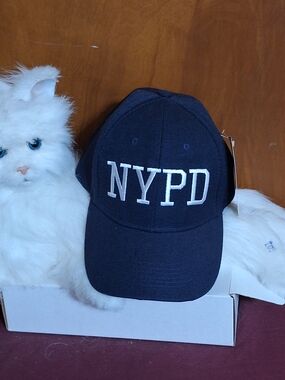NYPD Embroidered Baseball Cap - Navy